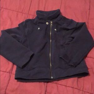 Dark blue jacket for girls